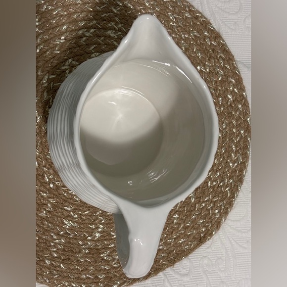 Tiffany & Co. White Wicker Pitcher - Picture 4 of 6